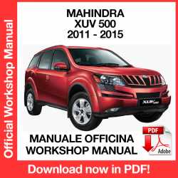 Manuale Officina Mahindra XUV 500