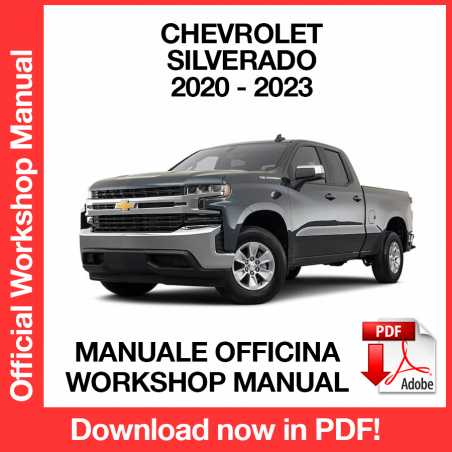 Workshop Manual Chevrolet Silverado