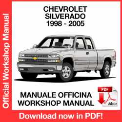 Manuale Officina Chevrolet Silverado