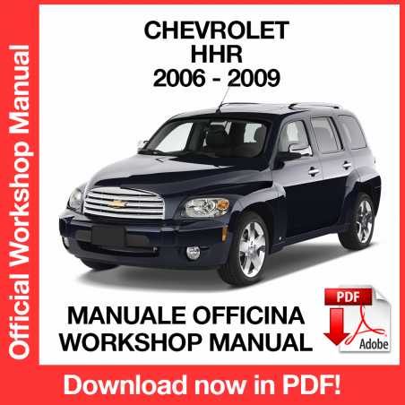 Workshop Manual Chevrolet HHR