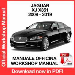Workshop Manual Jaguar XJ X351