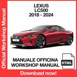Manuale Officina Lexus LC500