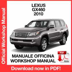 Manuale Officina Lexus GX460