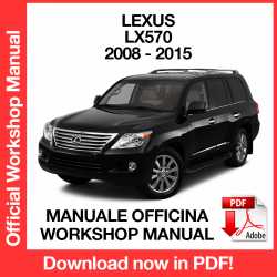 Manuale Officina Lexus LX570