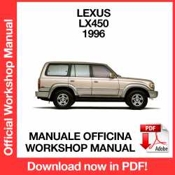 Manuale Officina Lexus LX450