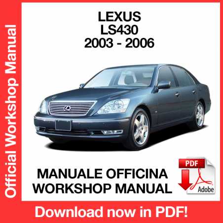 Manuale Officina Lexus LS430