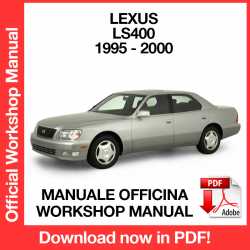 Manuale Officina Lexus LS400