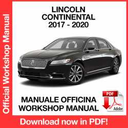 Manuale Officina Lincoln Continental