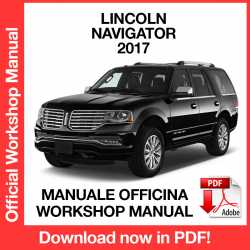 Workshop Manual Lincoln Navigator