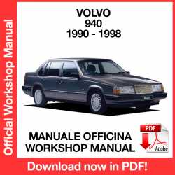 Manuale Officina Volvo 940