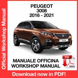 Manuale Officina Peugeot 3008