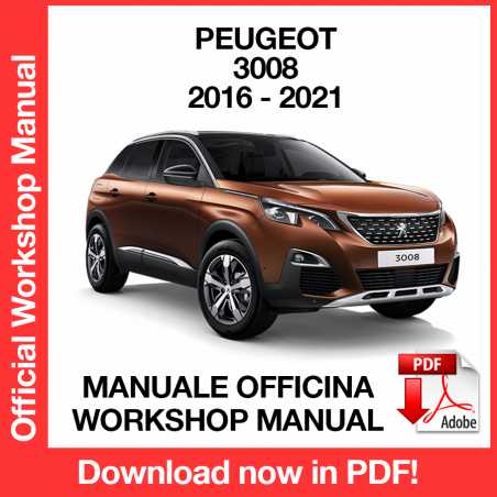 Workshop Manual Peugeot 3008