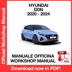 Workshop Manual Hyundai i20N