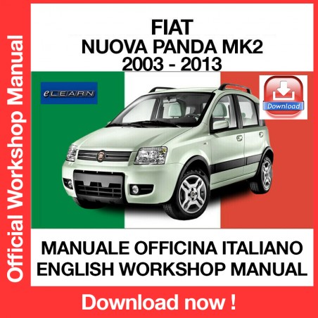 MANUALE OFFICINA FIAT PANDA MK2