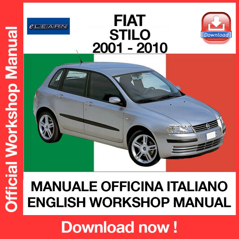 Manuale Officina Fiat Stilo