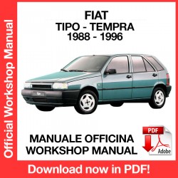 Workshop Manual Fiat Tipo - Tempra