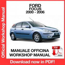Manuale Officina Ford Focus