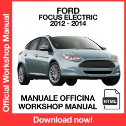 Workshop Manual Ford Focus Electric