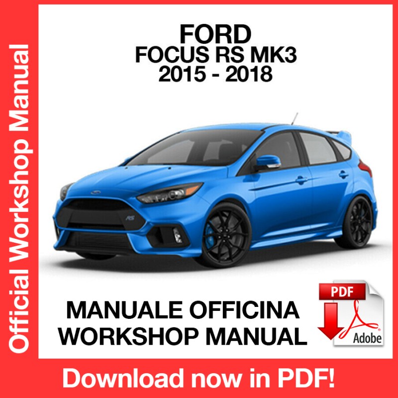Workshop Manual Ford Focus RS