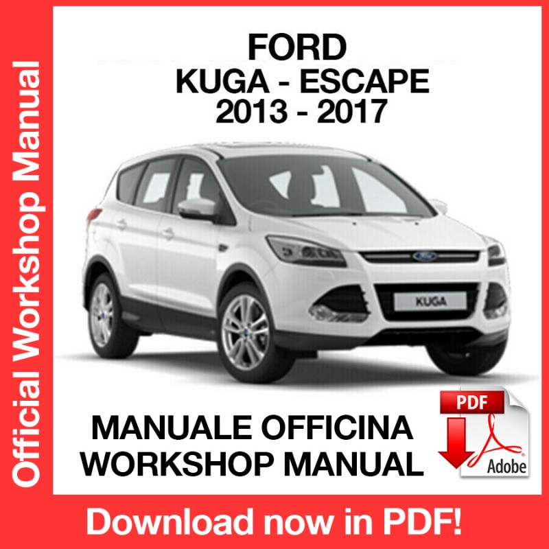  Manual de taller Ford Kuga - Escape (2013-2017) (ES)
