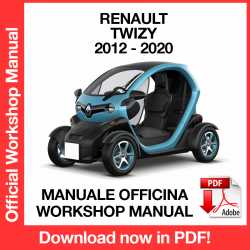 Manuale Officina Renault Twizy