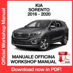 Manuale Officina Kia Sorento