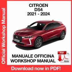 Manuale Officina Citroen DS4
