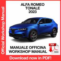Manuale Officina Alfa Romeo Tonale