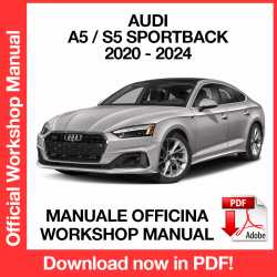 Manuale Officina Audi A5 S5 Sportback