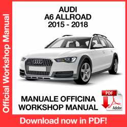Manuale Officina Audi A6 Allroad