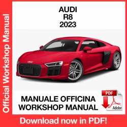 Manuale Officina Audi R8