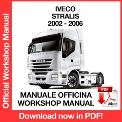 Iveco Stralis AT/AD manuale officina workshop manual 