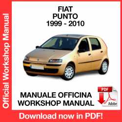 Manuale Officina Fiat Punto 2