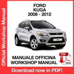 Manuale Officina Ford Kuga