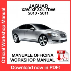 Workshop Manual Jaguar X250 XF
