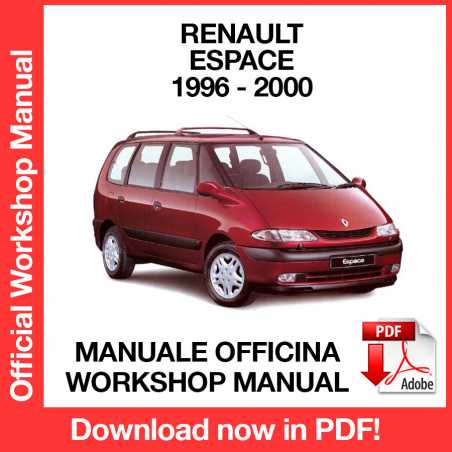 Manuale Officina Renault Espace
