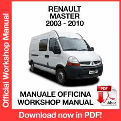 Manuale Officina Renault Master