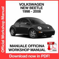 Manuale Officina Volkswagen New Beetle