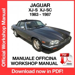 Workshop Manual Jaguar XJ XJ-S XJ-SC