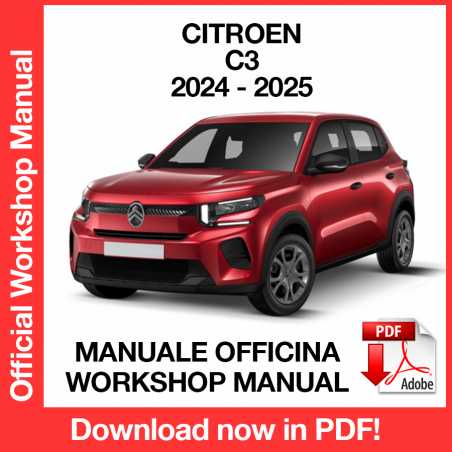 Workshop Manual Citroen C3