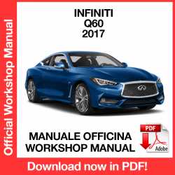 Manuale Officina Infiniti Q60 Coupe CV37