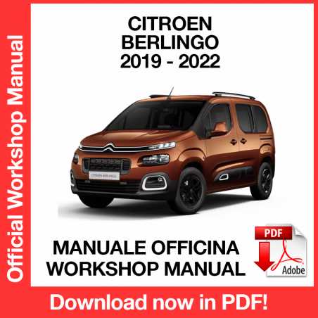 Manuale Officina Citroen Berlingo