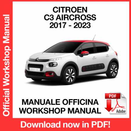 Workshop Manual Citroen C3 Aircross