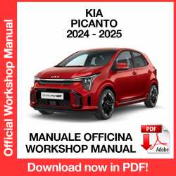 Manuale Officina Kia Picanto (2024-2025) (ITA)