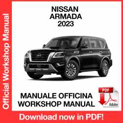 Manuale Officina Nissan Armada (2023) (EN)