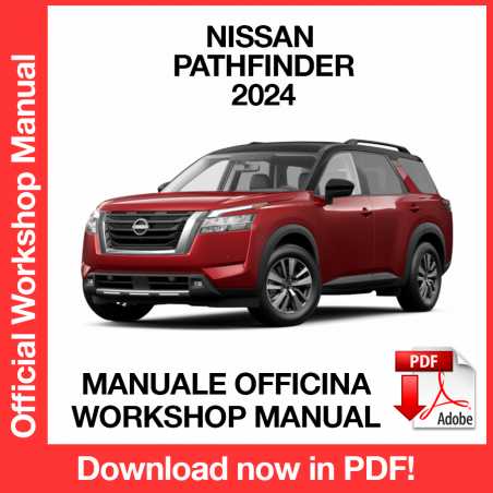 Manuale Officina Nissan Pathfinder (2024) (EN)