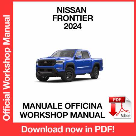 Workshop Manual Nissan Frontier (2024) (EN)