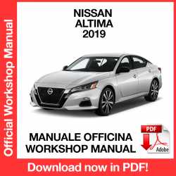 Manuale Officina Nissan Altima (2019) (EN)