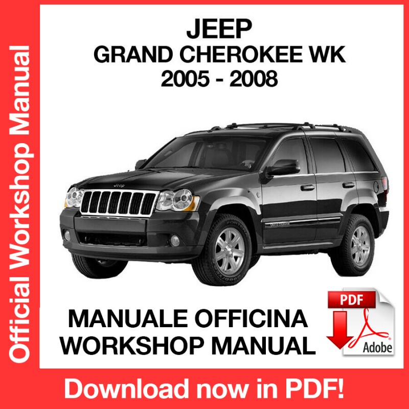 Workshop Manual Jeep Grand Cherokee WK