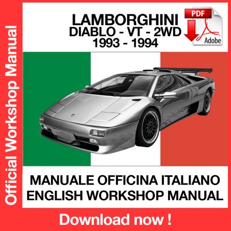 Manuale Officina Lamborghini Diablo